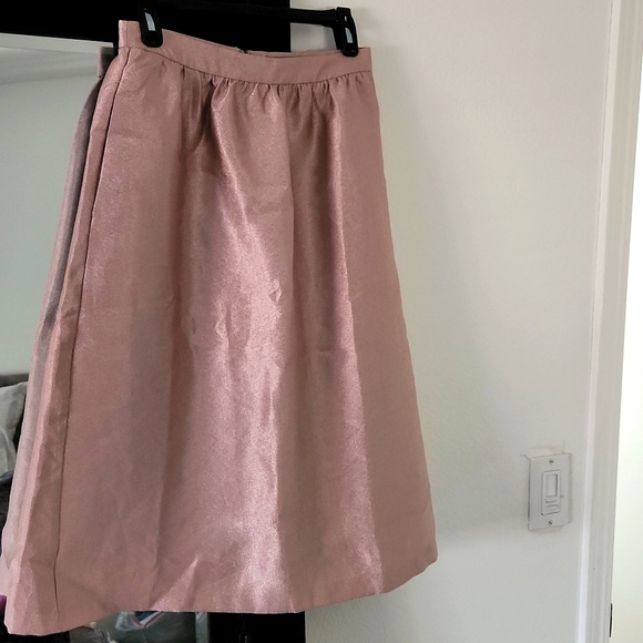 Dresses & Skirts - 50's vintage style skirt with pockets pleated midi wedding NWOT